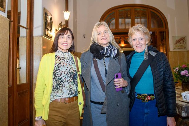 Mónica Sparisci, Claudia Sabatini y Patricia Alisio