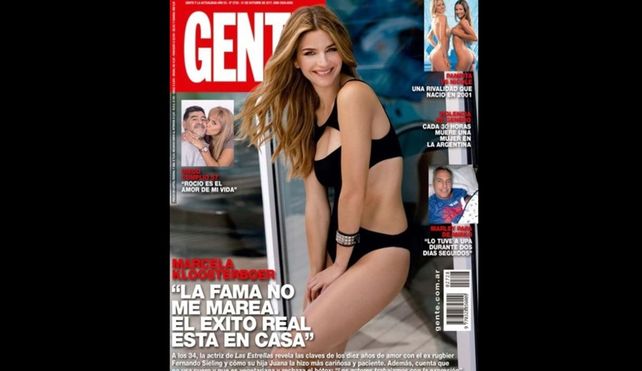 Marcela Kloosterboer, sensual en una producción para Gente: Me sacaría lolas