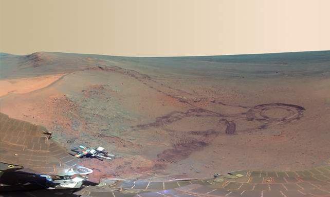 Las impactantes fotos de Marte que mostró la Nasa