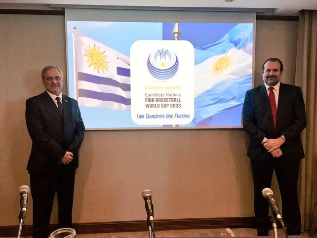 Argentina y Uruguay presentaron el logo para el Mundial 2023 de básquet