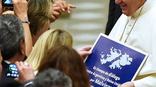 El Papa se sumó al pedido de diálogo entre Argentina y el Reino Unido por Malvinas