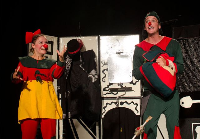 Protagonistas. María Cecilia Piccioni y Joaquín Lavini le dan vida a Catalina y el Colectivero.