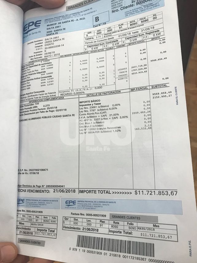 Corral dijo que no va a pagar lo que no corresponde a la EPE