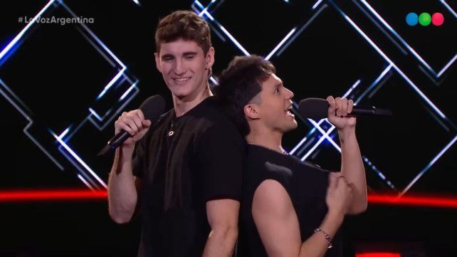 Alan Lez y Pablo Cuello hicieron brillar al Team Lali en La Voz Argentina