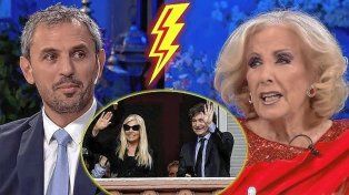 Martín Menem estuvo de invitado en la mesa de Mirtha Legrand