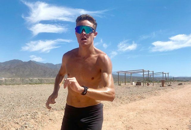 El mediofondista santafesino José Zabala se preparó en la altura de Cachi