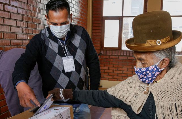 Imágenes de las votaciones