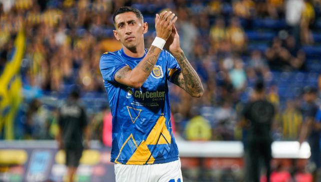 Central. Ángel Di María no juega como titular desde el clásico