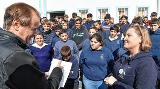 Bordet mostró su gestión y prometió más obras en San Justo