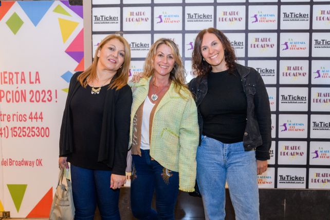Natalia Abril, María Eugenia Ferrarese y Soledad San Martín
