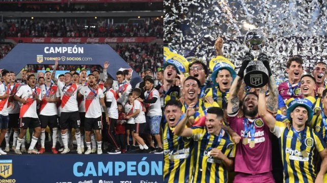 River y Rosario Central disputarán el Trofeo de Campeones