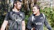  Dos cracks: el rafaelino Pedro Rubiolo junto al mendocino Rodrigo Isgró.