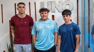 Tomás Cáceres, de Español Futsal, Alejo Tovane, de Mariano Moreno, y Faustino Aguilar, de Fournier, palpitaron la previa del Nacional de Clubes C 20.&nbsp;