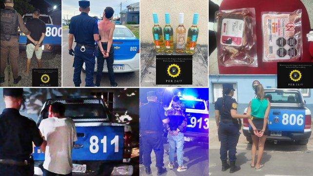Personal policial de Paraná realizó distintas detenciones por robos
