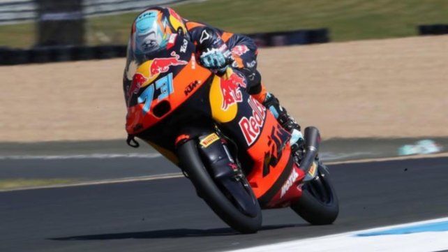 Perrone terminó 12° en el GP de Cataluña de Moto3