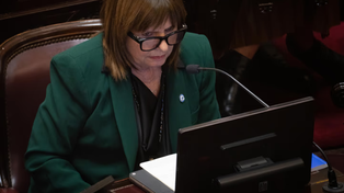Patricia Bullrich, jefa del bloque de senadores de La Libertad Avanza.