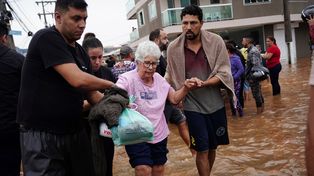 Las graves inundaciones en el sur de Brasil dejan 57 muertos