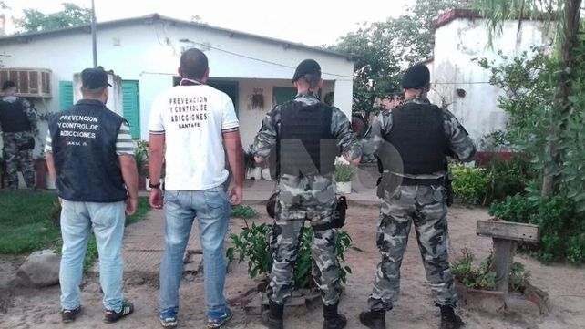 Romang: guardaban droga hasta en un tablero de ajedrez