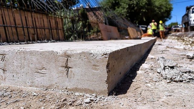 Paraná: reconstruyen el puente de calle Rondeau