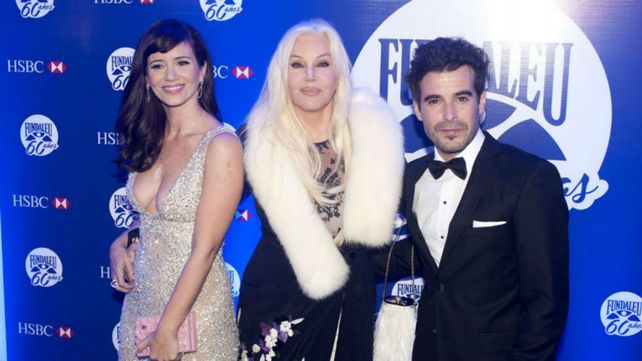 La diva hizo el anuncio en la cena de Fundaleu