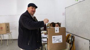 Votación del intendente Juan Pablo Poletti
