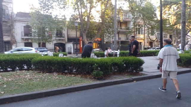 El cuidacoches fue detenido en la zona de Oroño al 1100.