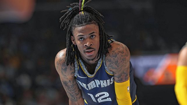 Jamal Ja Morant marcó 47 puntos para el triunfo de Memphis&nbsp;
