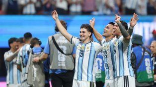 Julián Álvarez: Este un equipo que se adapta y que tiene mucho carácter