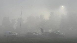 Alerta violeta: una densa niebla cubre todo Entre Ríos