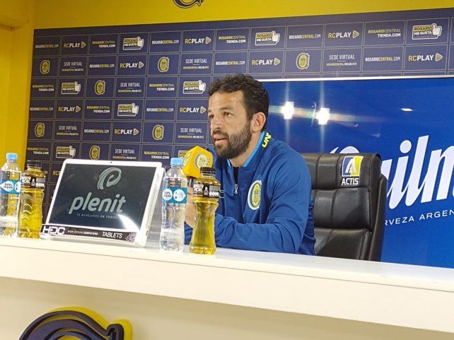 Lucas Gamba fue sincero en rueda de prensa.