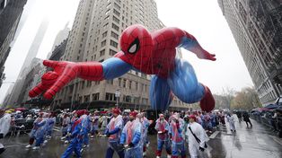 El colorido desfile por el Día de Acción de Gracia en imágenes