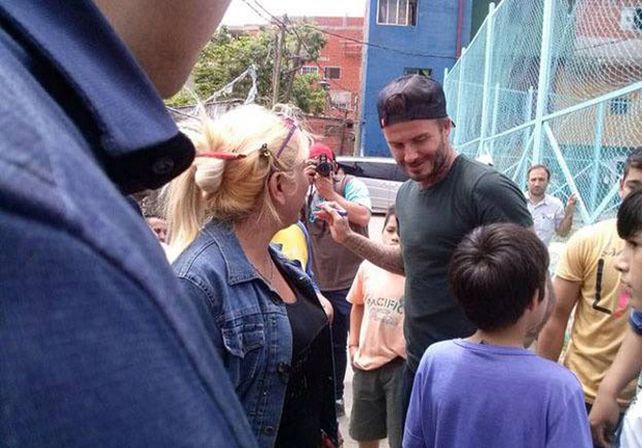 David Beckham estuvo en Buenos Aires