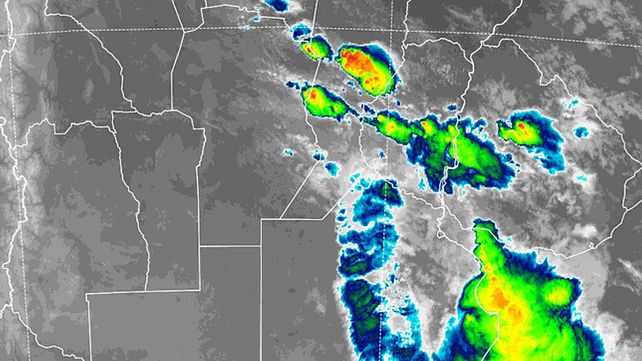 Alerta meteorológico por tormentas para Entre Ríos