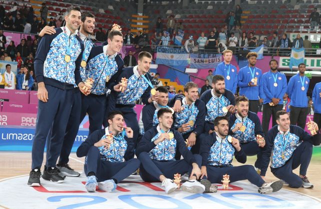 Argentina obtuvo el oro en básquet masculino