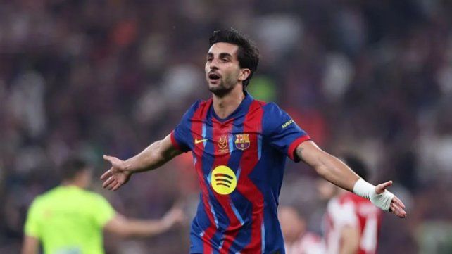 Ferrán Torres adelantó al Barcelona.