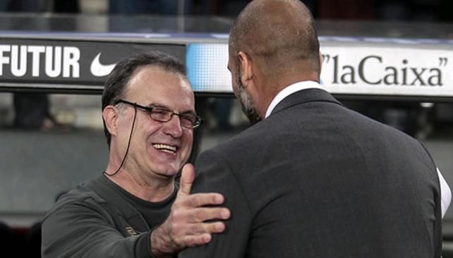 Guardiola elogió a Bielsa