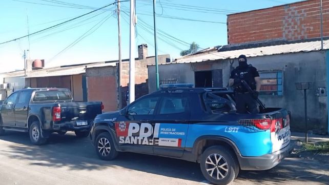 Allanamiento y aprehensión de los presuntos ladrones que cometieron un robo en Rafaela