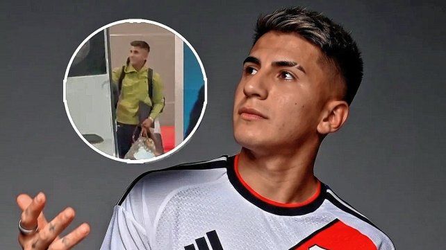 Thiago Almada ya está en Argentina y se prepara para sumarse a River Plate.