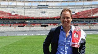 Jorge Brito salió a bancar a Martín Demichelis.