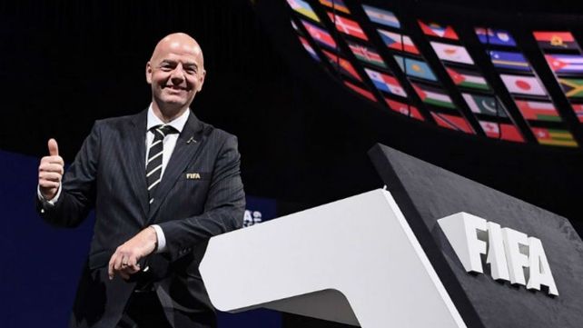 El presidente de la Fifa