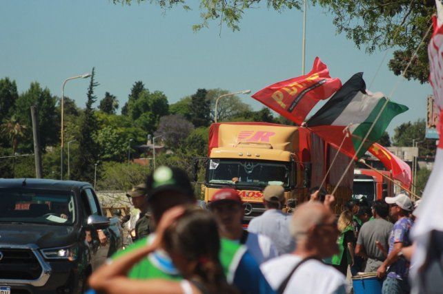 El corte no fue en toda la calzada