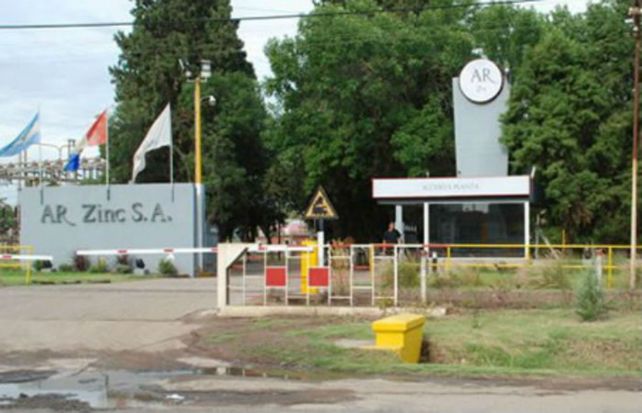 Bajo la lupa. El predio donde funcionó Ar Zinc hasta 2016.