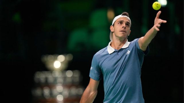 Francisco Cerúndolo hizo un gran partido ante el 3 del mundo
