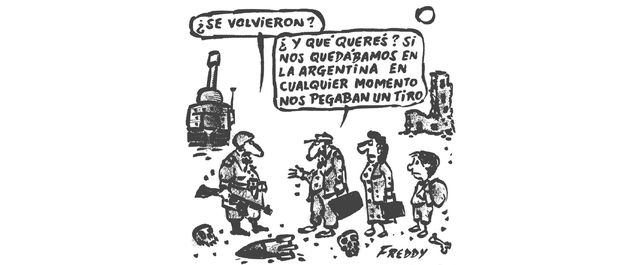 Cuatro sirios vivieron cinco meses en el país y se vuelven