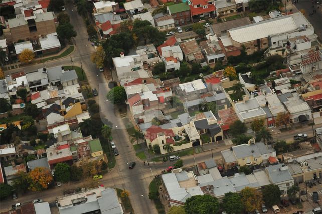Santa Fe desde el aire
