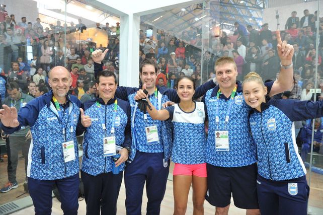 Dos medallas de oro llegaron a través del raquetbol