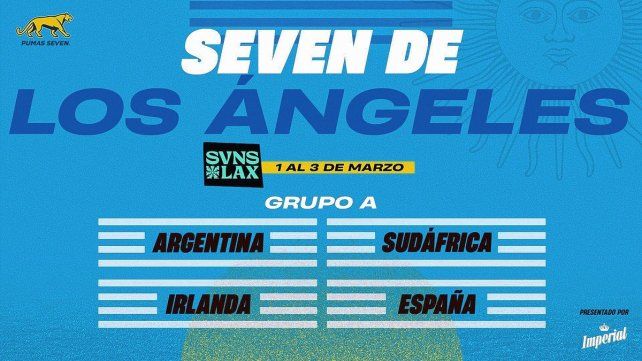 Los Pumas 7 ya conocen a sus próximos rivales.