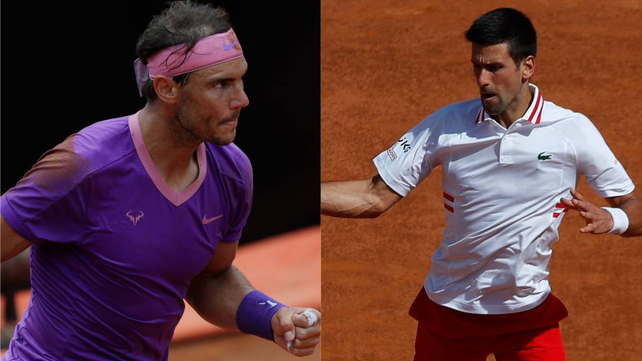 Nadal y Djokovic definirán el Masters 1000 de Roma