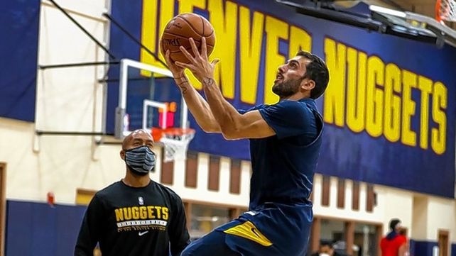 Facundo Campazzo tendrá su primer amistoso con Denver ante Golden State.&nbsp;