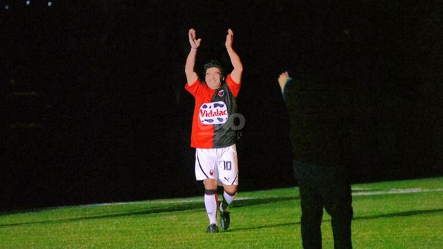 EL paso de Diego Maradona por la ciudad de Santa Fe